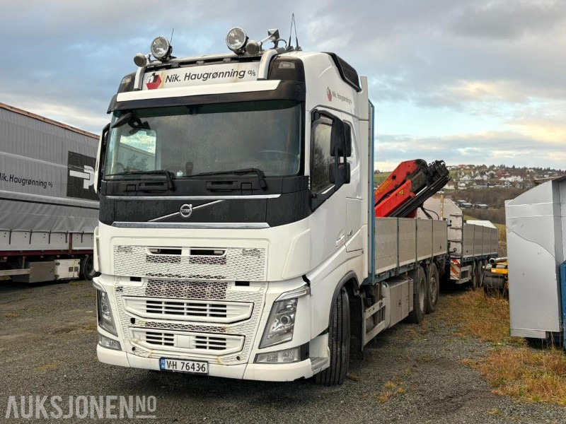 2015 VOLVO FH540 6x2 KRANBIL med Palfinger PK16502 - Автоманипулятор: фото 1 2015 VOLVO FH540 6x2 KRANBIL med Palfinger PK16502 - Автоманипулятор: фото 1