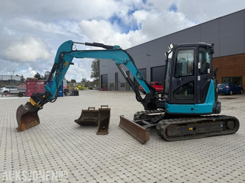 2016 Airman AX55U-6A BELTEGRAVER ENGCON TILTROTATOR SENTRALSMØRING SERVICEHISTORIKK 3 SKUFFER. - Экскаватор: фото 4 2016 Airman AX55U-6A BELTEGRAVER ENGCON TILTROTATOR SENTRALSMØRING SERVICEHISTORIKK 3 SKUFFER. - Экскаватор: фото 4