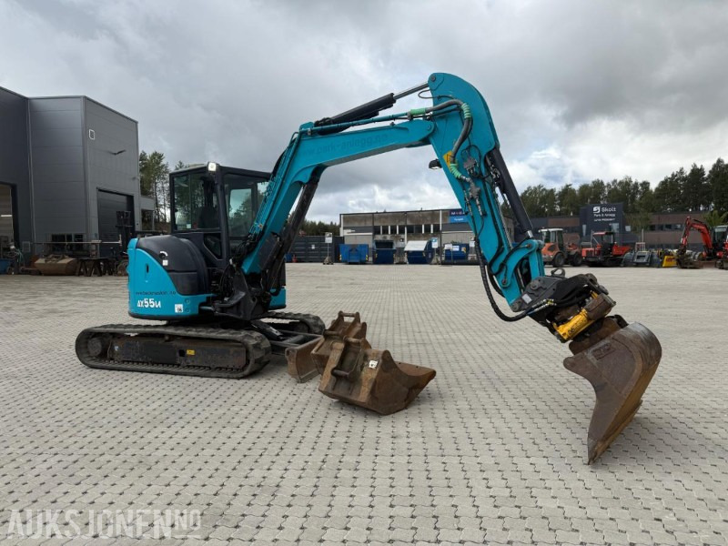 2016 Airman AX55U-6A BELTEGRAVER ENGCON TILTROTATOR SENTRALSMØRING SERVICEHISTORIKK 3 SKUFFER. - Экскаватор: фото 2 2016 Airman AX55U-6A BELTEGRAVER ENGCON TILTROTATOR SENTRALSMØRING SERVICEHISTORIKK 3 SKUFFER. - Экскаватор: фото 2