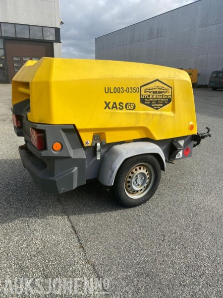 2016 Atlas Copco XAS 68KD luftkompressor - 1367 timer. - Буровая машина: фото 1 2016 Atlas Copco XAS 68KD luftkompressor - 1367 timer. - Буровая машина: фото 1