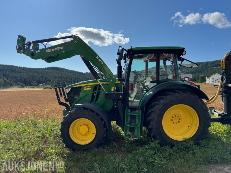 2016 John Deere 6110M traktor med frontlaster / 40 km,t / 1184 timer - Трактор: фото 2 2016 John Deere 6110M traktor med frontlaster / 40 km,t / 1184 timer - Трактор: фото 2