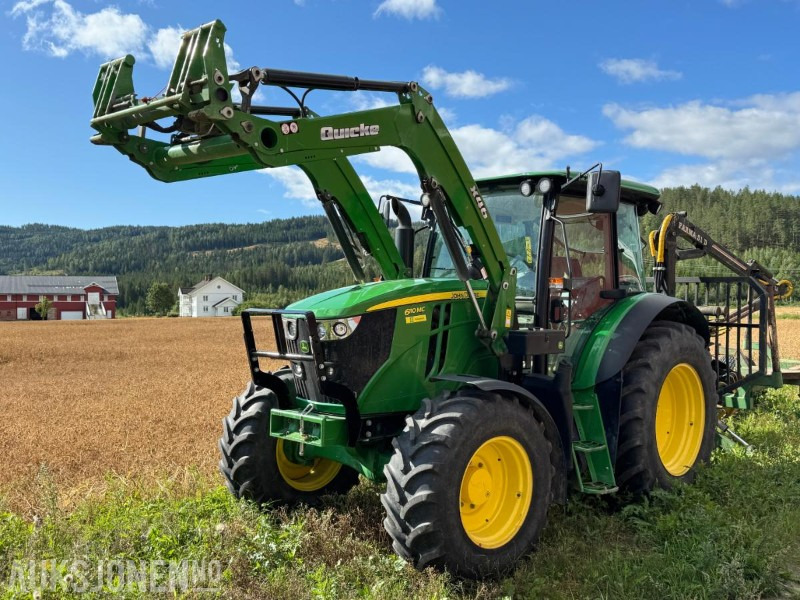 2016 John Deere 6110M traktor med frontlaster / 40 km,t / 1184 timer - Трактор: фото 1 2016 John Deere 6110M traktor med frontlaster / 40 km,t / 1184 timer - Трактор: фото 1