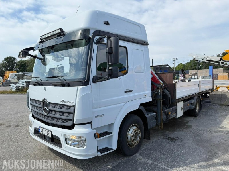 2016 Mercedes-Benz ATEGO 1530L kranbil m/ COPMA 130A.4 kran - Автоманипулятор: фото 1 2016 Mercedes-Benz ATEGO 1530L kranbil m/ COPMA 130A.4 kran - Автоманипулятор: фото 1