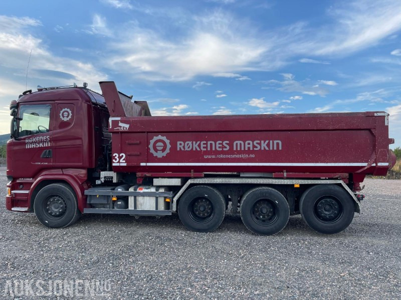2016 Scania R580 8x4 Tridem Kombibil med kun 254000 km - Самосвал: фото 4 2016 Scania R580 8x4 Tridem Kombibil med kun 254000 km - Самосвал: фото 4
