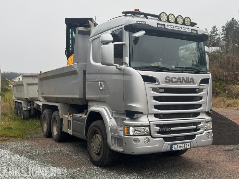2017 Scania R730 tippbil med Maur trippelkjerre / EURO 6 / 6X4 - Самосвал: фото 5 2017 Scania R730 tippbil med Maur trippelkjerre / EURO 6 / 6X4 - Самосвал: фото 5