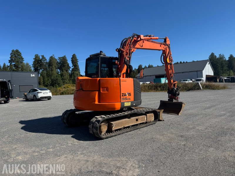 2018 Hitachi ZX85US-5 - Beltegraver - Gravemaskin - Tilt - Lyspakke - Экскаватор: фото 5 2018 Hitachi ZX85US-5 - Beltegraver - Gravemaskin - Tilt - Lyspakke - Экскаватор: фото 5