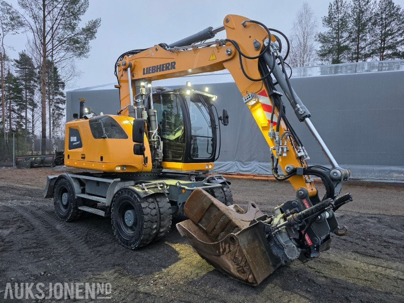2018 Liebherr A918 compact litronic hjulgraver 18 T - Колёсный экскаватор: фото 4 2018 Liebherr A918 compact litronic hjulgraver 18 T - Колёсный экскаватор: фото 4