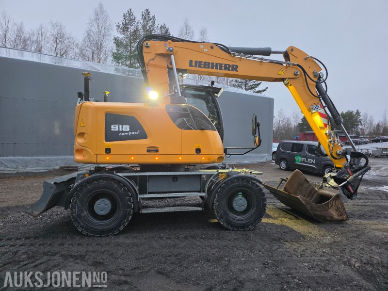2018 Liebherr A918 compact litronic hjulgraver 18 T - Колёсный экскаватор: фото 5 2018 Liebherr A918 compact litronic hjulgraver 18 T - Колёсный экскаватор: фото 5