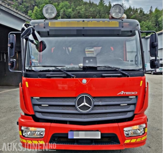 2018 Mercedes-Benz ATEGO med TEVOR PÅBYGG, Kjørebruer, Briller, Fjernkontroll, - Пожарная машина: фото 4 2018 Mercedes-Benz ATEGO med TEVOR PÅBYGG, Kjørebruer, Briller, Fjernkontroll, - Пожарная машина: фото 4