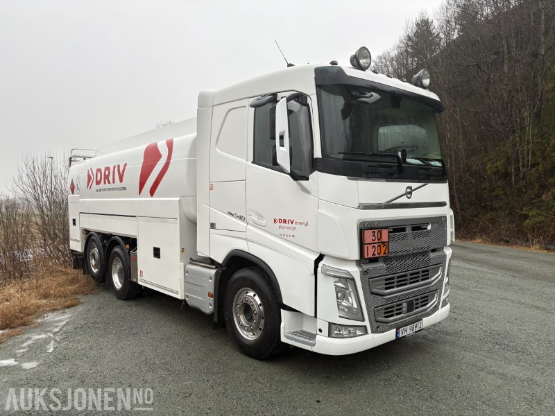 2018 Volvo FH 540 6x2 tankbil - HMK Bilcon - Lav km - Грузовик-цистерна: фото 3 2018 Volvo FH 540 6x2 tankbil - HMK Bilcon - Lav km - Грузовик-цистерна: фото 3