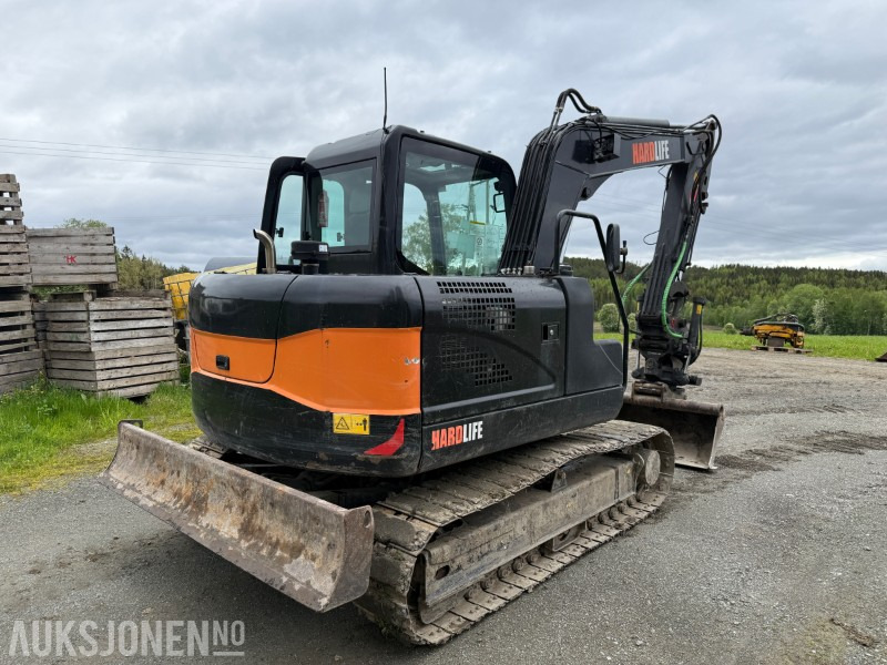 2019 Hardlife HE80 beltegraver med 882 timer! - Tiltrotator - 2 skuffer - Экскаватор: фото 3 2019 Hardlife HE80 beltegraver med 882 timer! - Tiltrotator - 2 skuffer - Экскаватор: фото 3