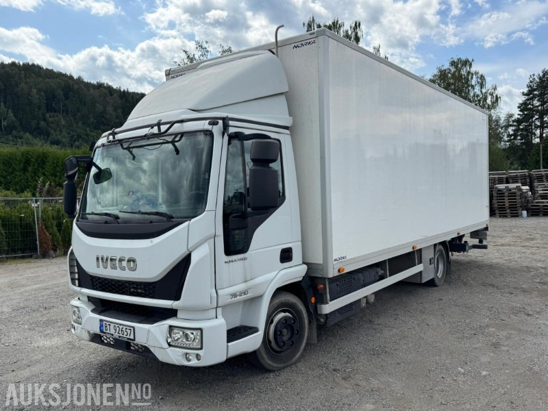 2019 Iveco Eurocargo skapbil med varme og kjøl i skap / 43126 km - Грузовик с закрытым кузовом: фото 1 2019 Iveco Eurocargo skapbil med varme og kjøl i skap / 43126 km - Грузовик с закрытым кузовом: фото 1