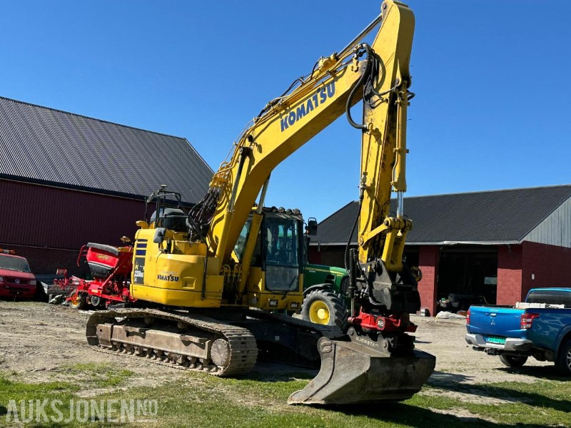 Экскаватор 2019 Komatsu PC228USLC-11 - Gravemaskin - Tiltrotator R8 - Topcon GPS - 2skuffer - Sentralsmøring - 4467timer: фото 6