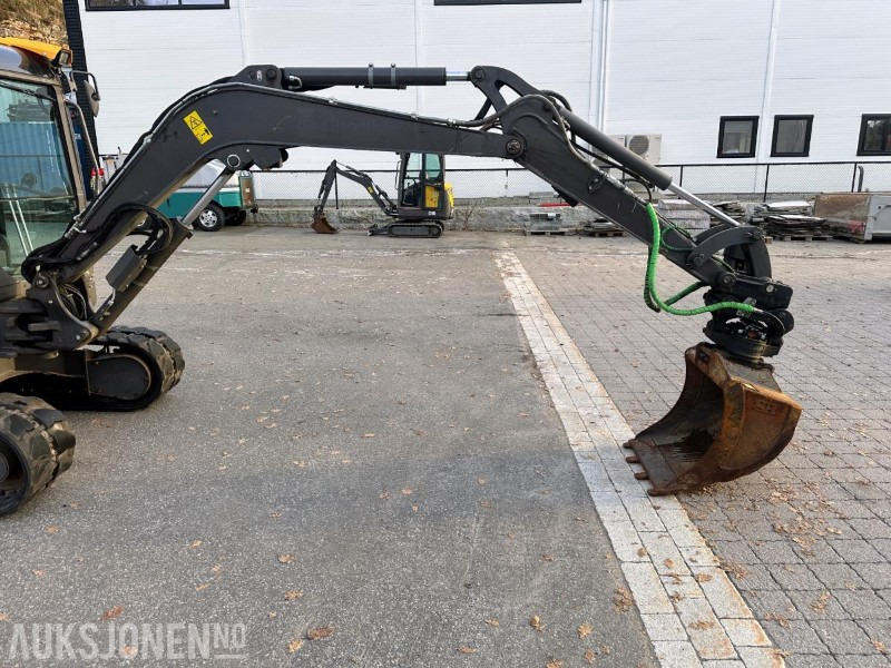 Мини-экскаватор 2019 VOLVO ECR50D MINIGRAVER 5 TONN STEELWRIST TILTROTATOR S40 1945 TIMER: фото 19