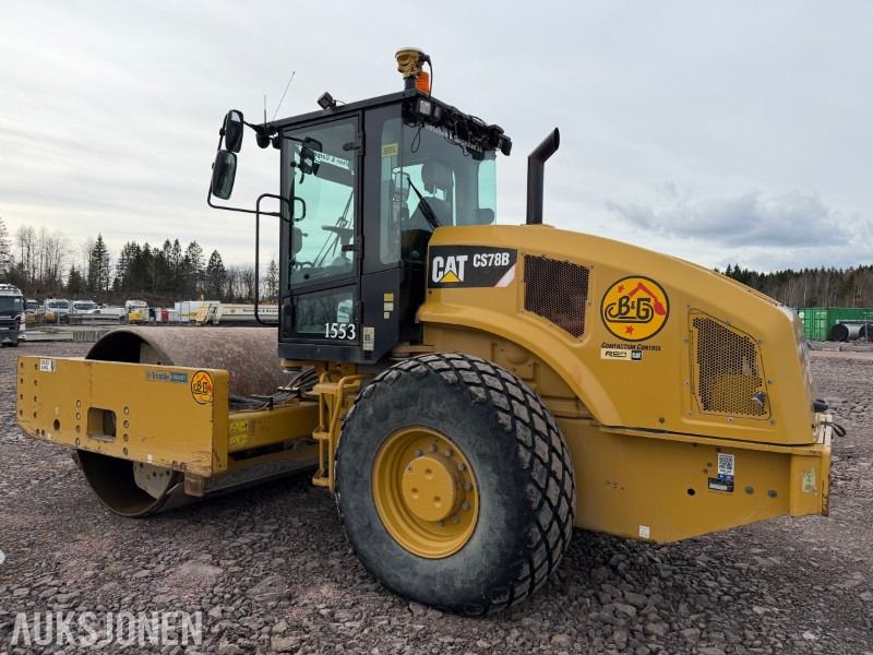 2020 Cat CS78B Valsetog - 2168 timer – Trimble Ready / Compaction Control - Каток: фото 3 2020 Cat CS78B Valsetog - 2168 timer – Trimble Ready / Compaction Control - Каток: фото 3