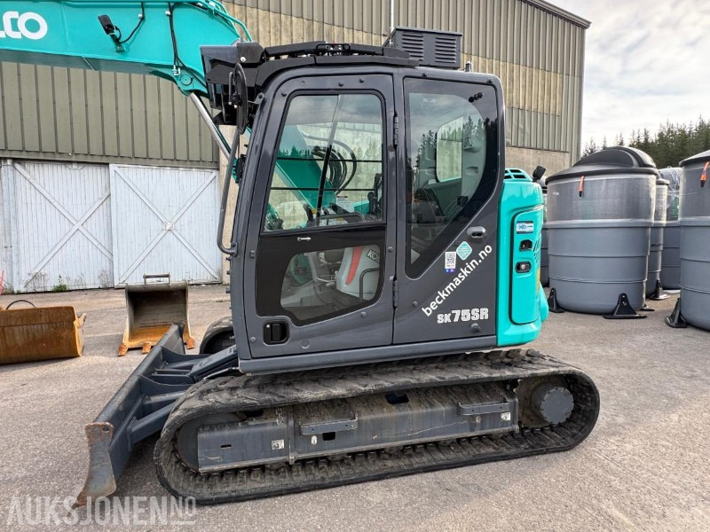2020 Kobelco SK75SR-7 GRAVEMASKIN MED 2 SKUFFER OG SORTERINGSKLYPE - Экскаватор: фото 4 2020 Kobelco SK75SR-7 GRAVEMASKIN MED 2 SKUFFER OG SORTERINGSKLYPE - Экскаватор: фото 4