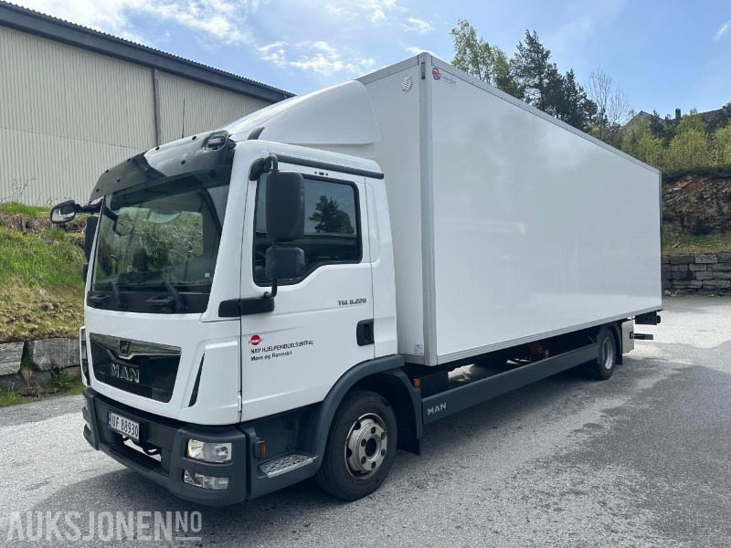 2020 MAN TGL 8.220 4x2 BL - Skapbil - Грузовик с закрытым кузовом: фото 1 2020 MAN TGL 8.220 4x2 BL - Skapbil - Грузовик с закрытым кузовом: фото 1