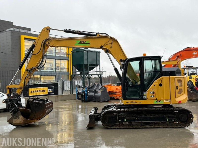 2021 modell Cat 310 Z - LINE elektrisk gravemaskin med rotortilt og tre skuffer. - Экскаватор: фото 2 2021 modell Cat 310 Z - LINE elektrisk gravemaskin med rotortilt og tre skuffer. - Экскаватор: фото 2