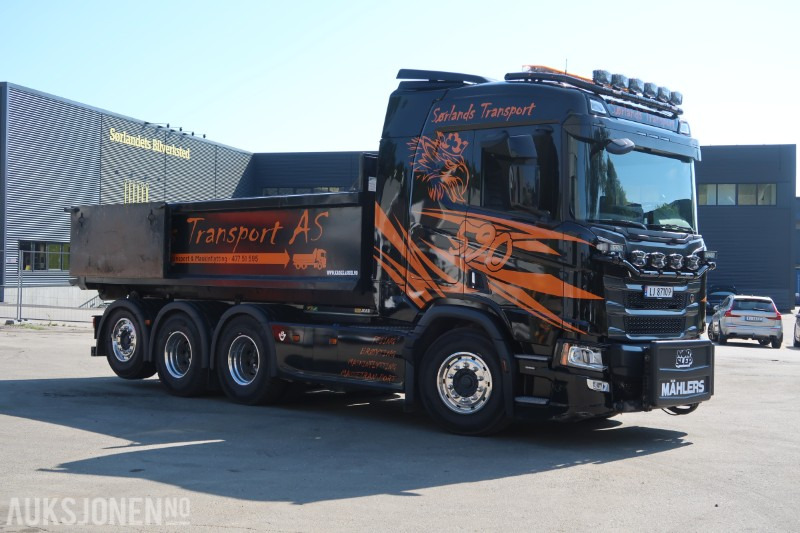 2024 Scania R590 8x4 brøyterigget krokbil m/ 24t JOAB krok - 12 000 km - serviceavtale - Крюковой мультилифт: фото 5 2024 Scania R590 8x4 brøyterigget krokbil m/ 24t JOAB krok - 12 000 km - serviceavtale - Крюковой мультилифт: фото 5