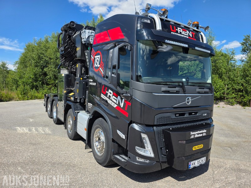 2024 Volvo FM 540 8X2 kranbil 165 tm med vinsj lasteflak elpumpe/el aggregat - Автоманипулятор: фото 3 2024 Volvo FM 540 8X2 kranbil 165 tm med vinsj lasteflak elpumpe/el aggregat - Автоманипулятор: фото 3