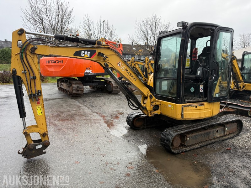 Cat 303.5E - Minigraver - SMP hurtigfeste S40 - SMP graveskuff + smalskuff - 7204 timer - Мини-экскаватор: фото 1 Cat 303.5E - Minigraver - SMP hurtigfeste S40 - SMP graveskuff + smalskuff - 7204 timer - Мини-экскаватор: фото 1