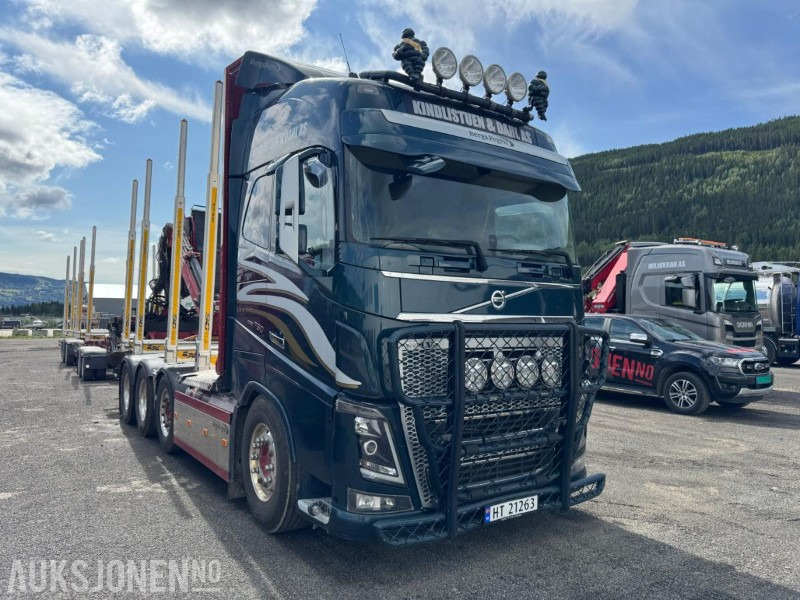 2018 Volvo FH16 8X4 Euro6 komplett tømmerbil med kran og henger. - Другая техника: фото 3 2018 Volvo FH16 8X4 Euro6 komplett tømmerbil med kran og henger. - Другая техника: фото 3