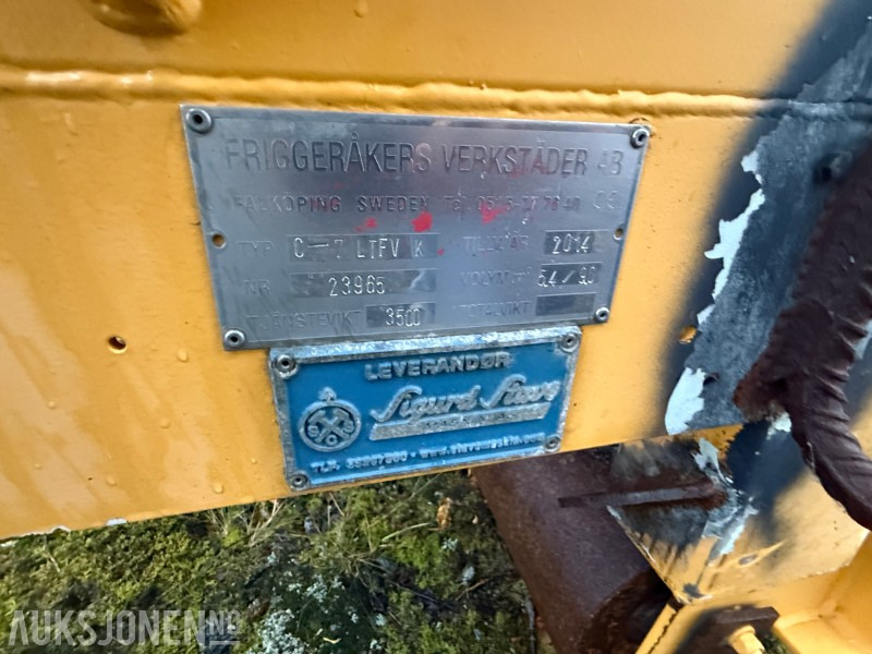 2014 Falköping C-7 LTFV Fastsandspreder på krokramme - Грузовик: фото 4 2014 Falköping C-7 LTFV Fastsandspreder på krokramme - Грузовик: фото 4