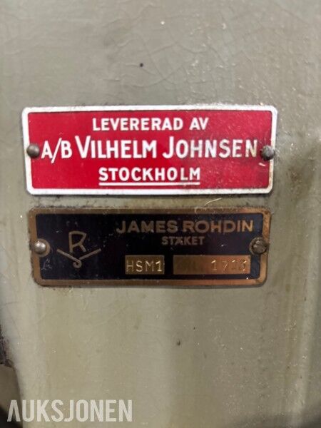 James Rohdin Hjørnekutter - Оборудование для мастерских: фото 2 James Rohdin Hjørnekutter - Оборудование для мастерских: фото 2