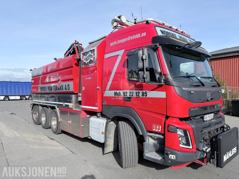 2018 Volvo FMX 540 8x4 suge/spylebil - 98 180km - Коммунальная/ Специальная техника: фото 3 2018 Volvo FMX 540 8x4 suge/spylebil - 98 180km - Коммунальная/ Специальная техника: фото 3