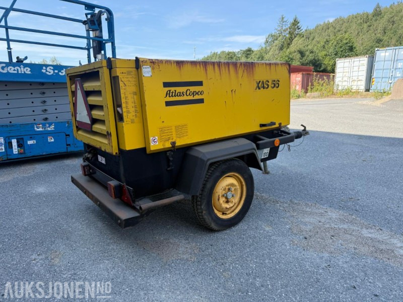1999 Atlas Copco XAS56 kompressor - 799 timer. - Навесное оборудование для Строительной техники: фото 2 1999 Atlas Copco XAS56 kompressor - 799 timer. - Навесное оборудование для Строительной техники: фото 2