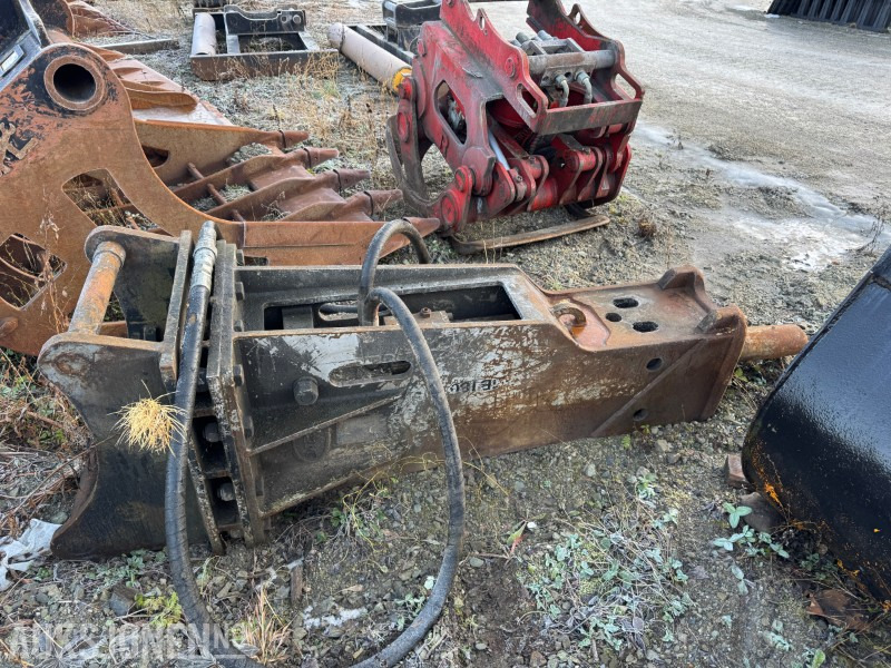 2008 Daemo DMB180 pigghammer med kombi S60 og S70 feste. - Навесное оборудование для Строительной техники: фото 3 2008 Daemo DMB180 pigghammer med kombi S60 og S70 feste. - Навесное оборудование для Строительной техники: фото 3