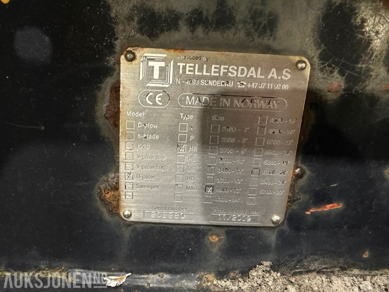 2008 Tellefsdal Klappvnge - klar for nye oppdrag - Навесное оборудование для Строительной техники: фото 5 2008 Tellefsdal Klappvnge - klar for nye oppdrag - Навесное оборудование для Строительной техники: фото 5