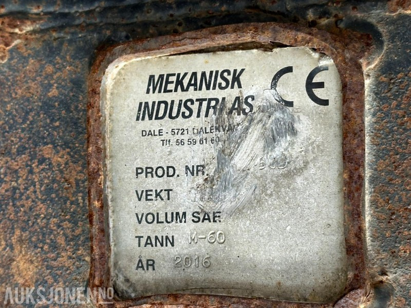 2016 Mekanisk Industri Rippertann, S90 feste - M-60 tann - Навесное оборудование для Строительной техники: фото 5 2016 Mekanisk Industri Rippertann, S90 feste - M-60 tann - Навесное оборудование для Строительной техники: фото 5