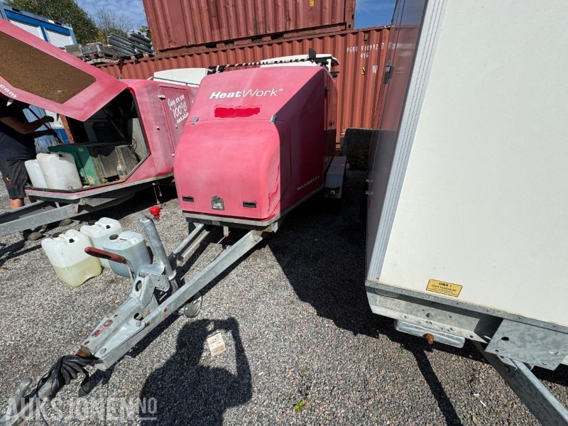 HeatWork HW 700 teletiner / tilhenger montert / rep objekt - Навесное оборудование для Строительной техники: фото 1 HeatWork HW 700 teletiner / tilhenger montert / rep objekt - Навесное оборудование для Строительной техники: фото 1