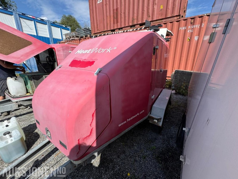 HeatWork HW 700 teletiner / tilhenger montert / rep objekt - Навесное оборудование для Строительной техники: фото 2 HeatWork HW 700 teletiner / tilhenger montert / rep objekt - Навесное оборудование для Строительной техники: фото 2
