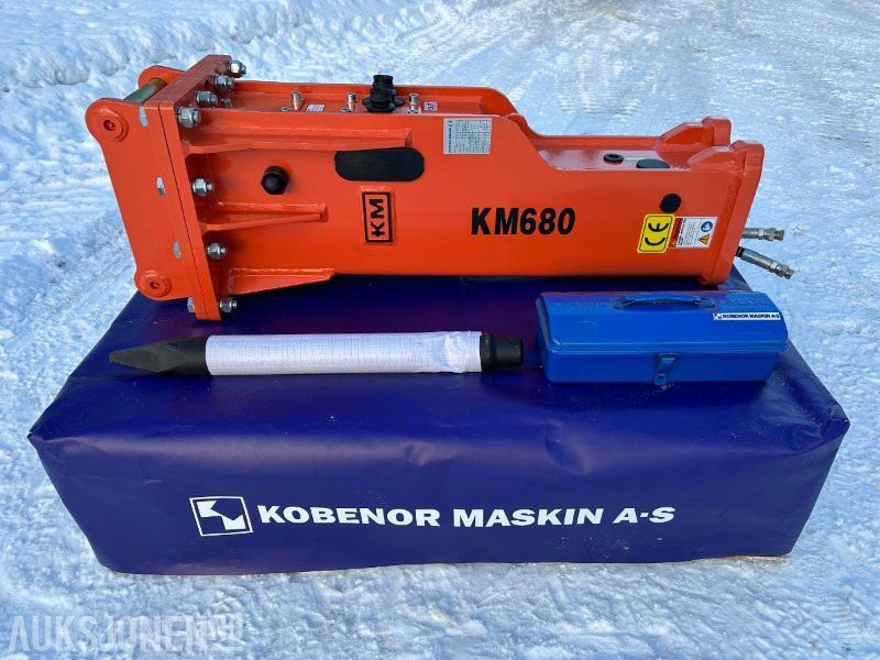 KM 680 s40 CE merket PIGGHAMMER 4-7 TONN MED SLANGER OG SPETT - Навесное оборудование для Строительной техники: фото 4 KM 680 s40 CE merket PIGGHAMMER 4-7 TONN MED SLANGER OG SPETT - Навесное оборудование для Строительной техники: фото 4
