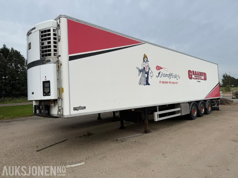 2004 Chereau kjøletralle/skaptralle - ikke EU-godkjent. - Прицеп: фото 1 2004 Chereau kjøletralle/skaptralle - ikke EU-godkjent. - Прицеп: фото 1