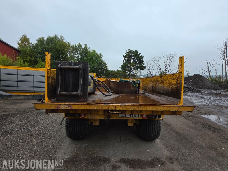 2005 Metsjö Metamid Traktorhenger - 2 akslet - 10980kg nyttelast - Сельскохозяйственная техника: фото 4 2005 Metsjö Metamid Traktorhenger - 2 akslet - 10980kg nyttelast - Сельскохозяйственная техника: фото 4