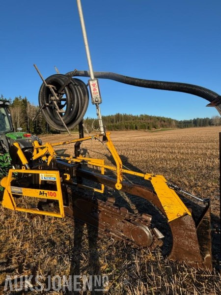 Сельскохозяйственная техника 2012 AFT 100 KJEDEGRAVER / GRØFTEGRAVER MED LASER: фото 8