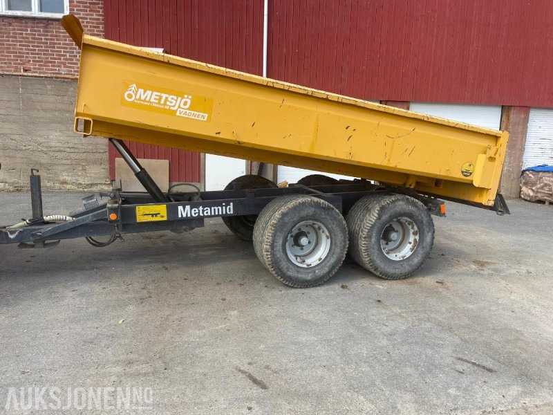 2013 Metsjö Metamid traktorhenger med tipp / 10980 kg nyttelast - Сельскохозяйственная техника: фото 1 2013 Metsjö Metamid traktorhenger med tipp / 10980 kg nyttelast - Сельскохозяйственная техника: фото 1