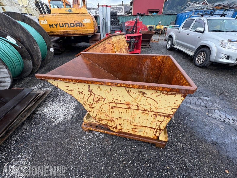 Tippcontainer / Selvlastende beholder - Строительное оборудование: фото 1 Tippcontainer / Selvlastende beholder - Строительное оборудование: фото 1