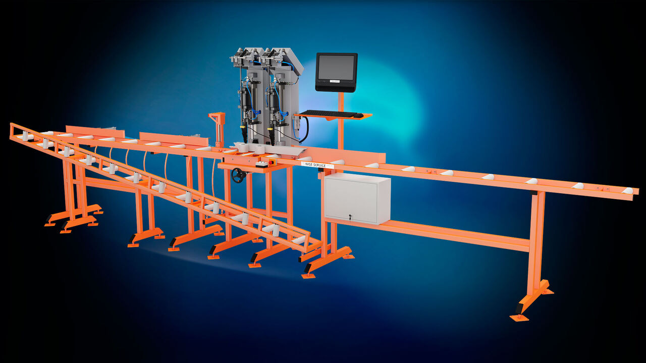 Wise Service Automatic two-headed screwdriver WS208 - Станок: фото 1 Wise Service Automatic two-headed screwdriver WS208 - Станок: фото 1