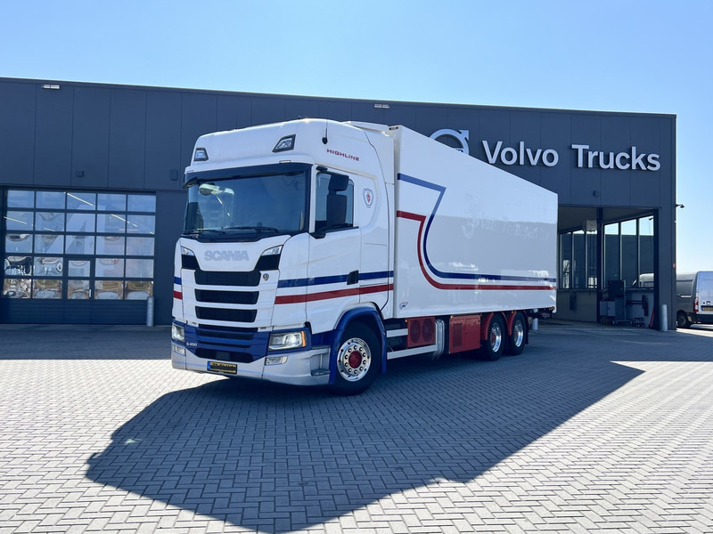 Рефрижератор Scania S450 6x2 koelwagen Retarder / Dhollandia / Bloenenmaat: фото 10