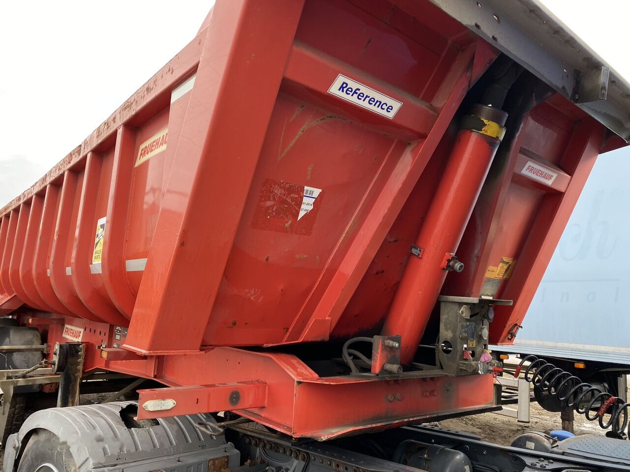 Самосвальный полуприцеп Fruehauf Semiremorca basculabila Aluminiu Agregate PV 6.28 T /// 2 PIECE: фото 7