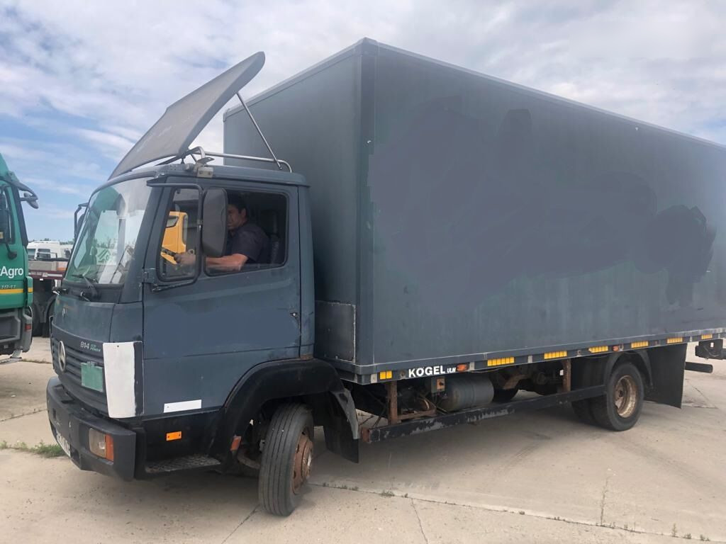 Mercedes-Benz 814 - Изотермический грузовик: фото 3 Mercedes-Benz 814 - Изотермический грузовик: фото 3