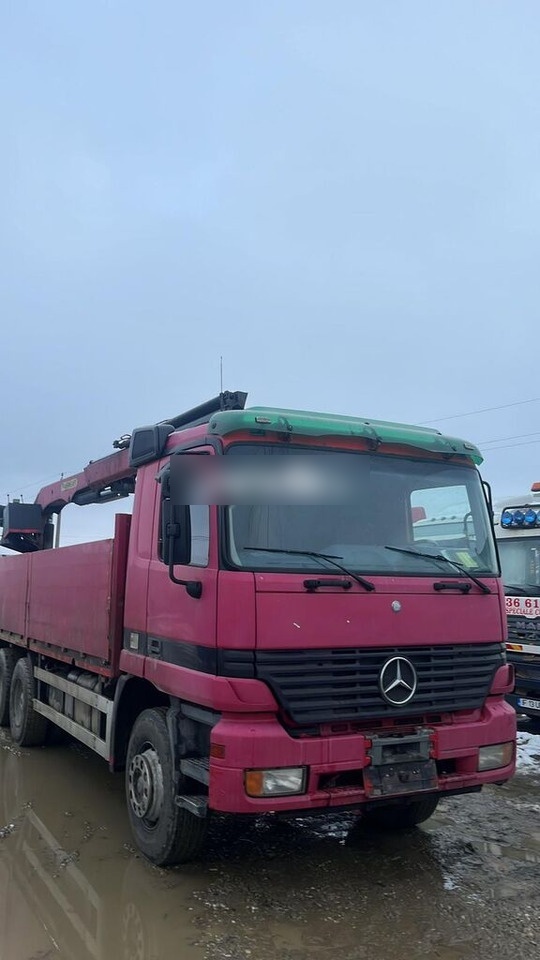 Mercedes-Benz Actros MP1 - Грузовик бортовой/ Платформа, Автоманипулятор: фото 3 Mercedes-Benz Actros MP1 - Грузовик бортовой/ Платформа, Автоманипулятор: фото 3