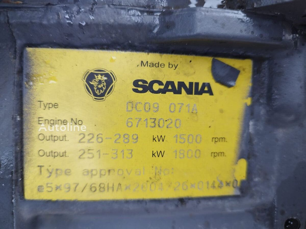 Scania DC09 071A Scania truck - Двигатель для Грузовиков: фото 2 Scania DC09 071A Scania truck - Двигатель для Грузовиков: фото 2