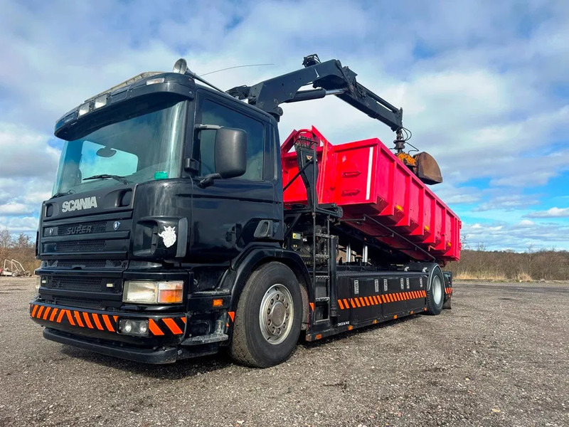 Scania P94-260 Palfinger crane PK 15002. rotor and hydr. for grabbe. - Тросовый мультилифт: фото 2 Scania P94-260 Palfinger crane PK 15002. rotor and hydr. for grabbe. - Тросовый мультилифт: фото 2
