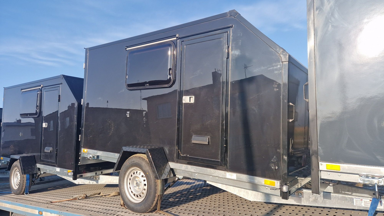 Minicamp BLACK + rolety na oknach DMC 750kg od ręki Promocja Wyprzedaż - Прицеп дача: фото 4 Minicamp BLACK + rolety na oknach DMC 750kg od ręki Promocja Wyprzedaż - Прицеп дача: фото 4
