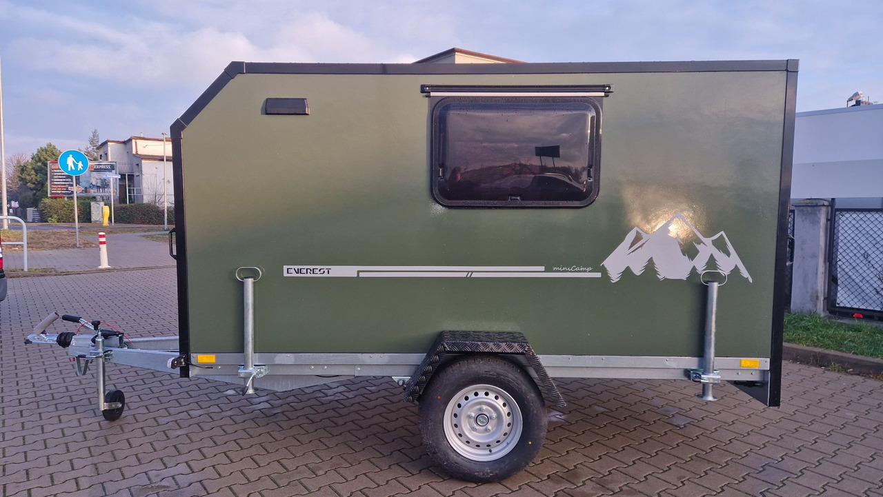 Прицеп дача Minicamp Everest Lekki mały kemping camper DMC 600 do 1000kg NOWA: фото 8